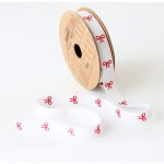 Det Gamle Apotek Dekorativní stuha White / Bows – 5 m, bílá barva, textil – Hledejceny.cz