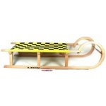 Acra sáně dřevěné rohačky modrá 125 cm – Hledejceny.cz