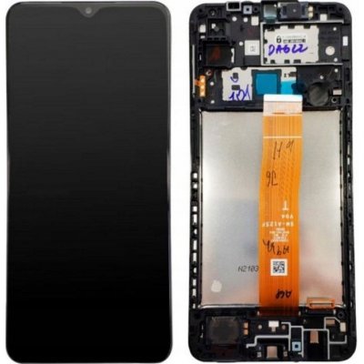 LCD Displej + Dotykové sklo + Rám Samsung Galaxy A12 A125F – Zboží Mobilmania