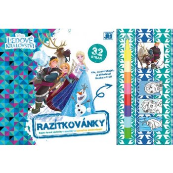 Omalovánka Razítkovánky FROZEN Ledové království