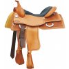 Sedla na koně POOL´S westernové sedlo GENUINE WORKING COW 555 CLASSIC hnědá