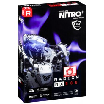 Sapphire Radeon RX 580 NITRO+ 4GB DDR5 11265-07-20G