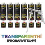 NOVOL Sada Cobra Bedliner ochranný nástřik (6x 600 ml) + tužidlo (6x 200 ml) transparentní – Zboží Mobilmania