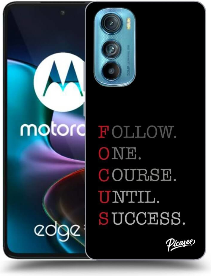Pouzdro Picasee silikonové Motorola Edge 30 - Focus čiré