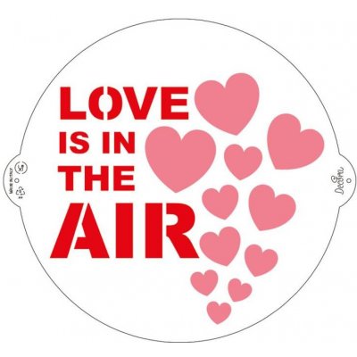 Decora stencil kruh Love Is In The Air – Hledejceny.cz