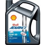 Shell Advance Ultra 4T 15W-50 4 l – Hledejceny.cz