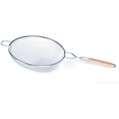 CHEF | cedník s dvojitým sítem z nerezové oceli | Ø 26 cm – Sleviste.cz