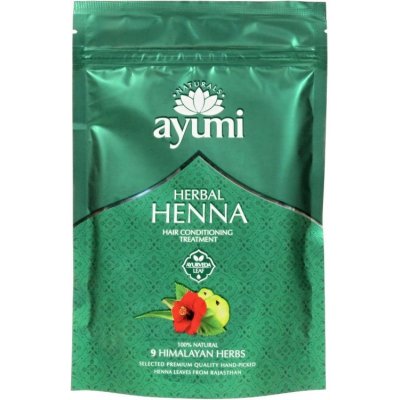 Ayuni Henna Natural s bylinami na vlasy 150 g – Zboží Dáma