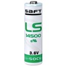 Baterie primární Saft LS14500 AA 3,6V/2600mAh 00938