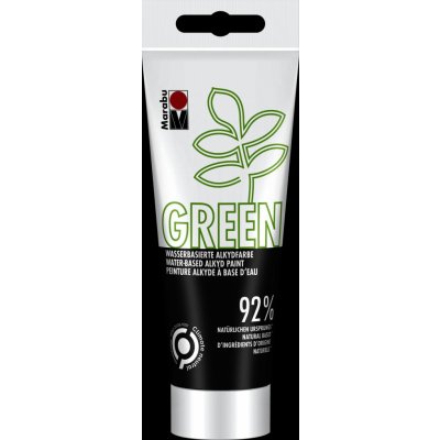Marabu Green Alkydová barva černá 100 ml – Hledejceny.cz