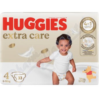 HUGGIES extra care 4 8-16 kg 33 ks