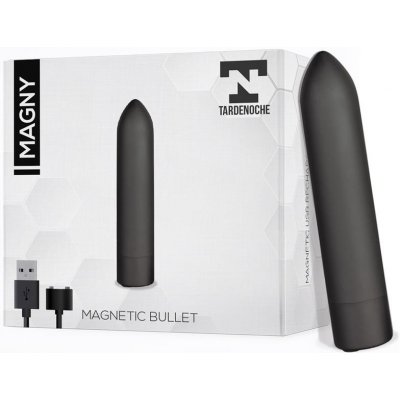Tardenoche Magny Vibrating Bullet Magnetic USB Black