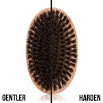 Angry Beards dřevěný kartáč na vousy Harden – Zboží Dáma