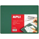 APLI řezací podložka oboustranná 300 x 200 mm PVC zelená – Hledejceny.cz
