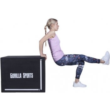 Gorilla Sports Plyobox černý