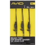 Avid Carp Montáž Ready Tied Pindown Leader QC Lead Clip 3 ks – Zboží Mobilmania