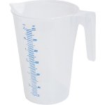 MATO Průhledná polypropylénová odměrná nádobka 3330033, objem 3 l – Zboží Mobilmania