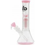 GRACE GLASS Skleněný bong s perkolací Pink Tree 28cm – Zboží Dáma