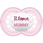 Mam dudlík Love & Affection silikon růžová mummy V003783 – Sleviste.cz