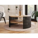Mirjan 24 MJ0140 FIKOLI 40 x 75 cm černá / zlatý dub – Sleviste.cz