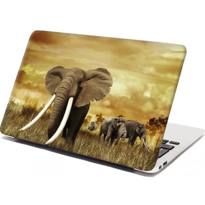 Sablio Samolepka na notebook Slon Africký - 38x26 cm – Zboží Živě