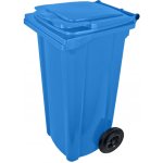 J.A.D. Tools popelnice plastová, 120L, modrá – Sleviste.cz