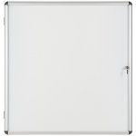Bi-Office Vnitřní vitrína s bílým magnetickým povrchem, 1160 x 1288 mm – Zboží Dáma