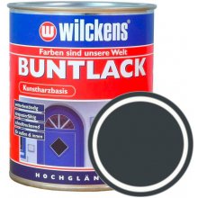 WILCKENS Syntetická vrchní barva v lesku BUNTLACK HOCHGLAENZEND 750 ml RAL 7016 - antracitová šedá