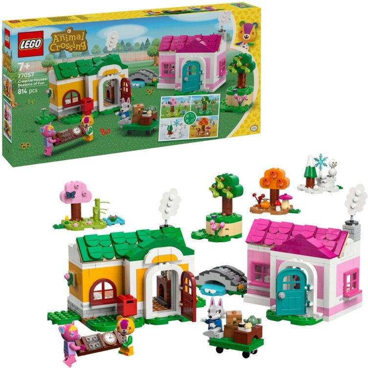 LEGO Animal Crossing™ 77057 Tvořivé domečky Zábavná roční období