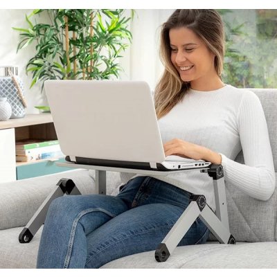 Nastavitelný polohovatelný stolek na notebook Omnible - InnovaGoods – Zboží Mobilmania