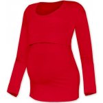 Jožánek Kateřina a kojící tričko DL červená – Zboží Dáma