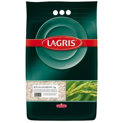 Lagris rýže kulatozrnná 5 kg – Zboží Dáma