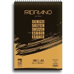 Fabriano Skicák A3 100 listů 90 g/m² kroužková vazba Schizzi – Hledejceny.cz
