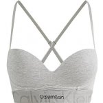 Calvin Klein podprsenka QF6991 šedá – Zboží Dáma