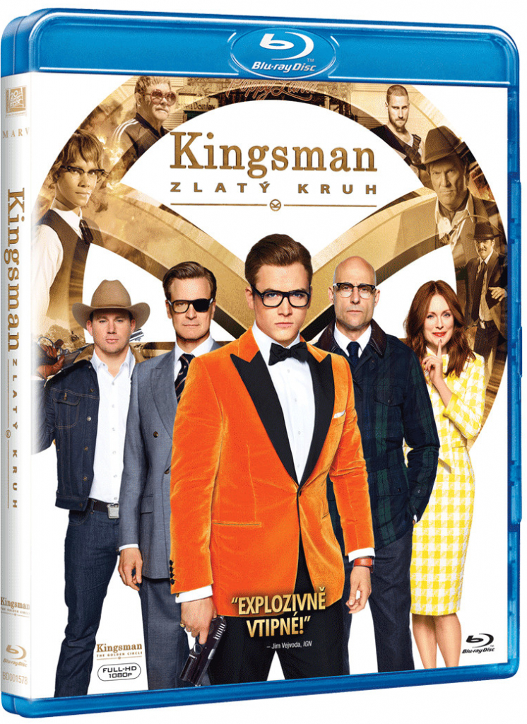 Blu-Ray Kingsman:Zlatý kruh / Blu-Ray