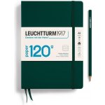 Leuchtturm1917 Zápisník 120G Forest Green Medium A5 linkovaný – Zboží Živě