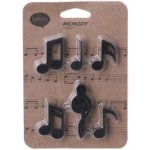 AE production Magnetky Houslový Klíč s Notami 6 ks – Hledejceny.cz