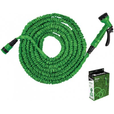 Bradas Flexibilní 5-15m s postřikovačem zelená TRICK HOSE BR-WTH0515GR-T