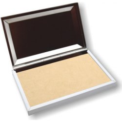 Coloris Razítkovací poduška Soli Plate suchá speciální s gumou 11,8 x 6,7 cm