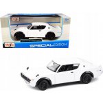 Maisto Nissan Skyline 2000 GTR 1973 bílá 1:24 – Zboží Mobilmania