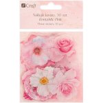 DP Craft Samolepky květinové růžové 30ks PVC – Hledejceny.cz