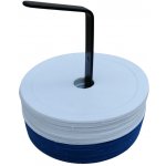 MERCO Značky na podlahu kruh sada 24 ks Barva: bílo-modrá – Zboží Dáma