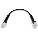Ubiquiti U-Cable-PATCH-RJ45-BK patch, Cat6, 0,22m, černý – Sleviste.cz