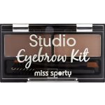 Miss Sporty Studio Eyebrow Kit set na obočí 001 Medium Brown 2,4 g – Hledejceny.cz