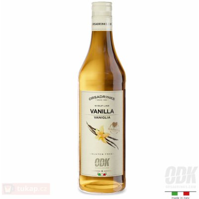 ODK Sirup Vanilka Vanilla 0,75 l – Zbozi.Blesk.cz