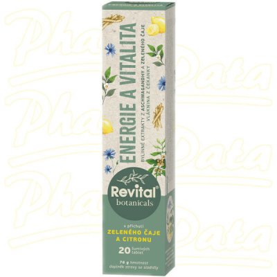 Revital Botanicals Energie a vitalita 20 eff.tablet – Hledejceny.cz