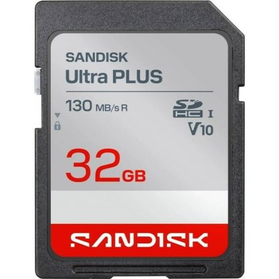 Sandisk SDHC Ultra Plus 32GB SDSDUB3-032G-GN6IN – Zboží Mobilmania