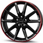 Borbet LX 8x19 5x112 ET40 black rim red | Zboží Auto