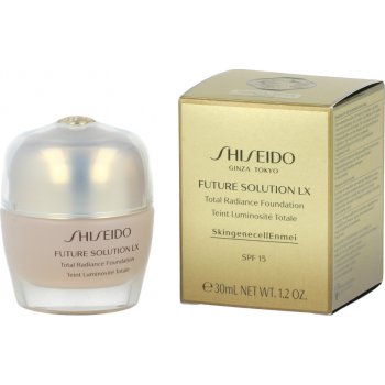 Shiseido Future Solution LX Total Radiance Foundation omlazující make-up SPF15 Golden 3 Doré 3 30 ml