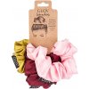 Gumička do vlasů Glov Gumička do vlasů Scrunchies Satine Pink Pink Pink 1 kus